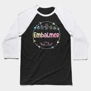 Embalmer cute floral watercolor Baseball T-Shirt